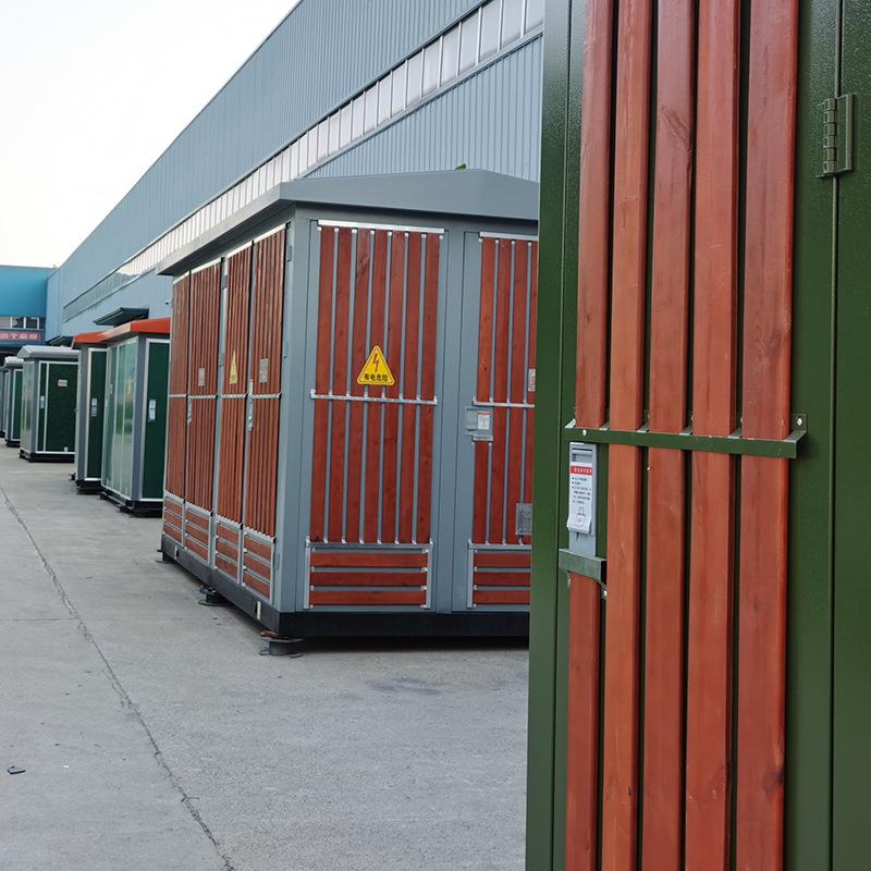 报箱电式变压器800kva组合式箱式变电站美SCB13-20式箱变工力程价