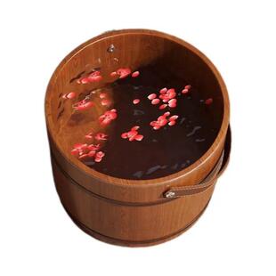 香脚柏木手提泡脚专用桶木桶泡脚家用f4324实木泡盆盆浴盆足洗脚