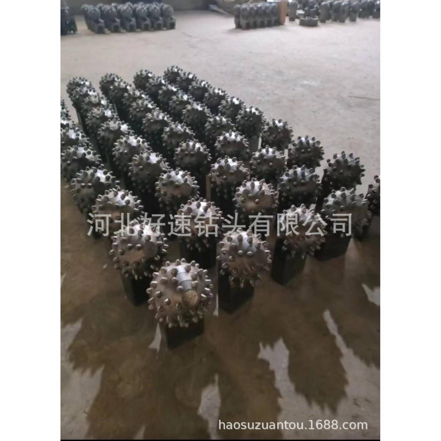 旋挖颗钻机用215.9mm大直齿板牙轮掌52合金钻头基础桩基用牙轮钻