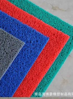 PVC喷丝走廊楼梯卫门生厨房口水吸防尘间防滑垫地QWR垫脚垫