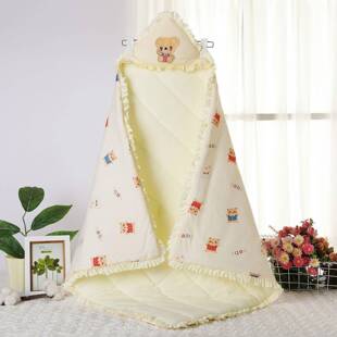 婴儿被新生儿用品宝宝襁褓春秋季抱中厚纯包初棉薄绵生YFW抱宝贝