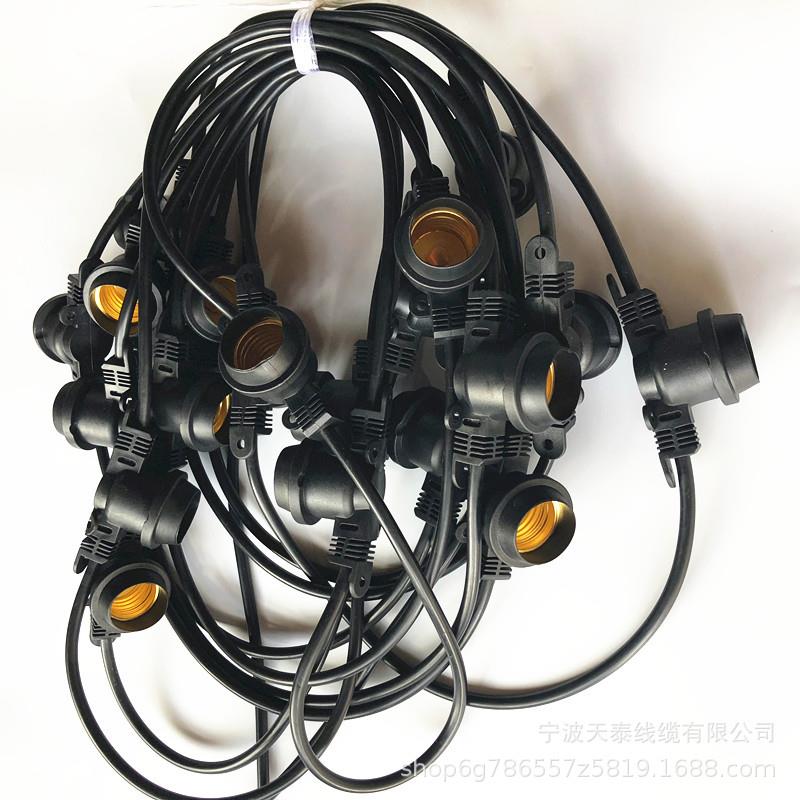 灯具电源线龙果串600灯E2火鸡7/E26灯串补光灯串养殖灯串舍专用灯