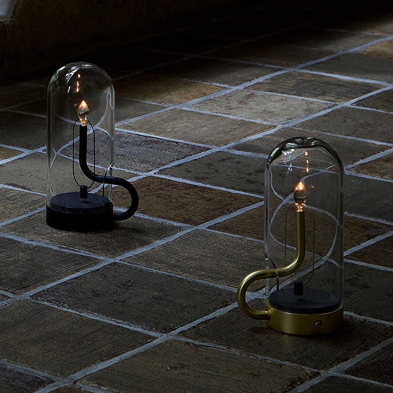 创意设计师书房餐桌台灯个性艺术充电触摸氛围灯复古酒吧卡座灯具