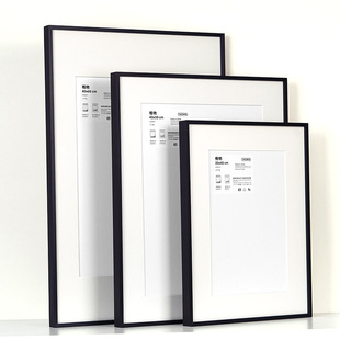 铝合金相框空框挂墙16寸20寸5070装 裱照片墙组合 饰画框海报框装