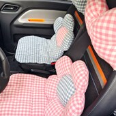 通用垫 可机洗四季 春夏秋水洗荞麦壳 全棉布艺汽车坐垫透气吸汗