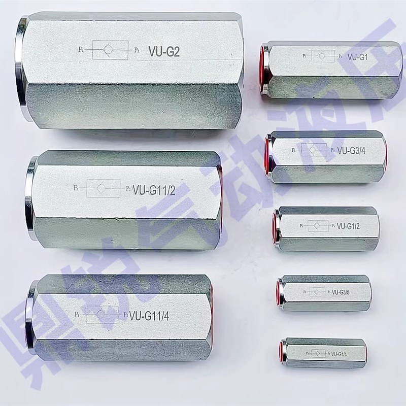 VU-08-G1/ VU-10-G3/8 VU--G1/2 VU-1-G3/ VU-20-G1止逆