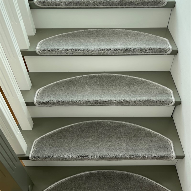 加厚尼龙现代简约大理石楼梯垫免胶粘防滑实木楼梯地毯垫满铺定制