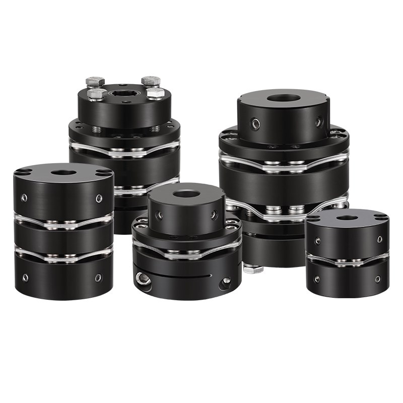 8螺丝膜片型联轴器 5钢单膜片DBL连轴器夹紧电机DJM胀大扭矩