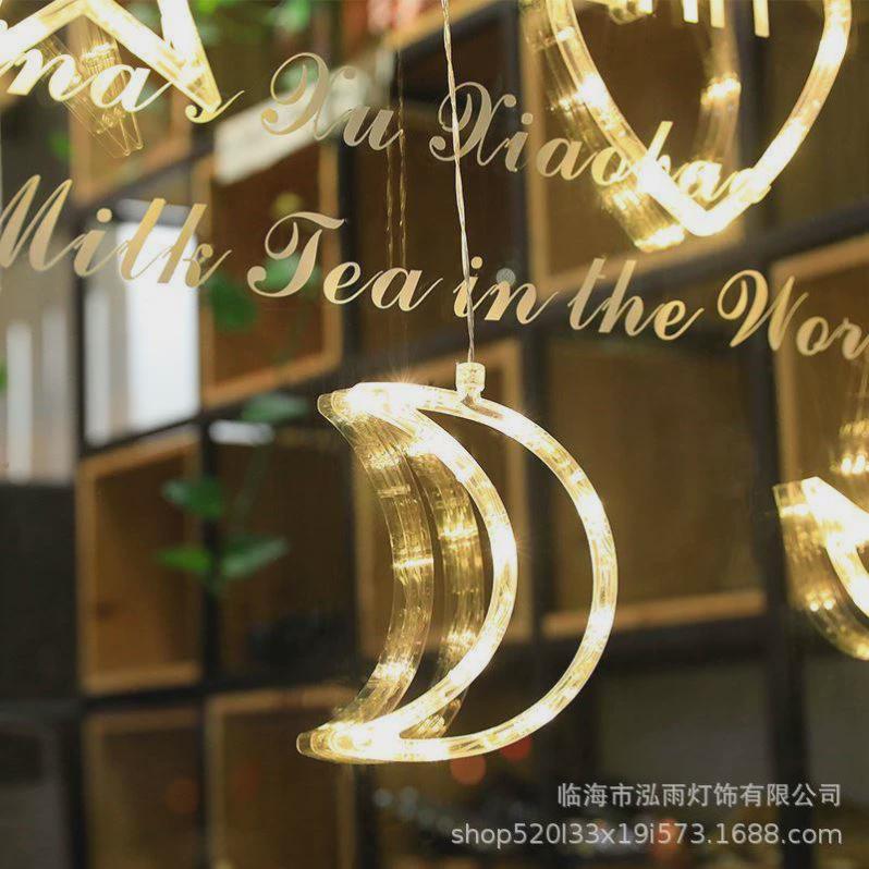 Led Suction Plte Lmp Christms Decortion Str Lmp Window