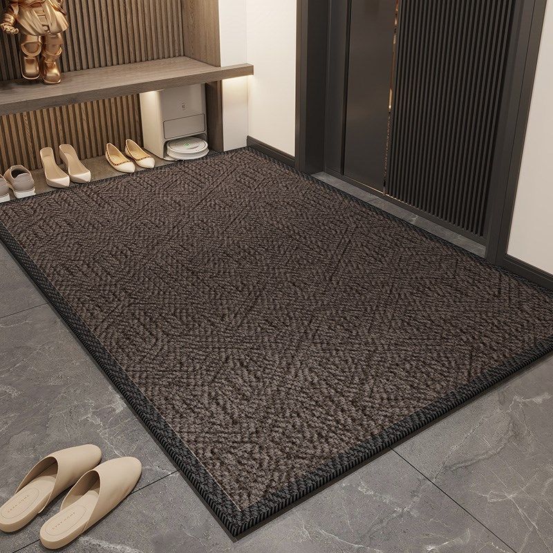 入户门地垫中式高级感现代简约进门垫子门口门外防滑耐脏免洗地毯