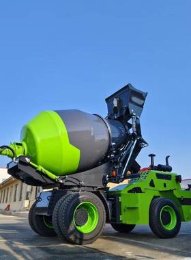 出口5.5自上YPK料混凝土搅方拌车水3泥5.方5方自动搅拌车