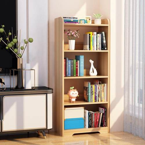 书柜书架简约物落地收小柜子置物310客厅架储卧室纳学生家用简易