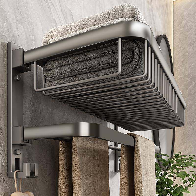 毛巾架间卫生打孔浴室置物网篮收纳洗架手间太空铝浴巾TThrrzrz架,家庭/个人清洁工具,毛巾挂/毛巾架,淘宝优惠券,粉丝福利购,淘宝优惠卷