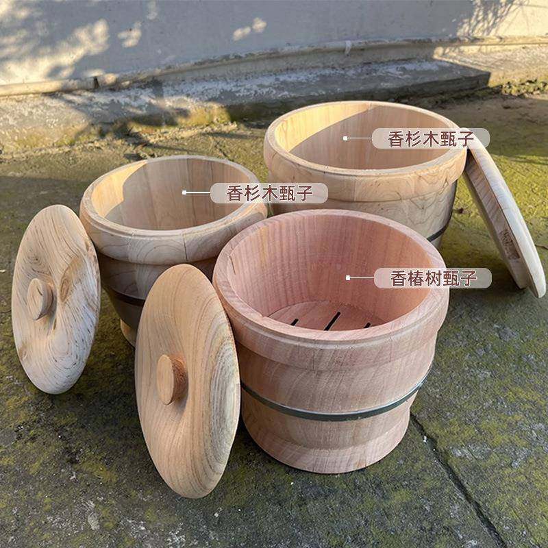 木蒸四川传正子香椿树杉树大小号木家用竹制笼蒸米QYX统饭的子桶