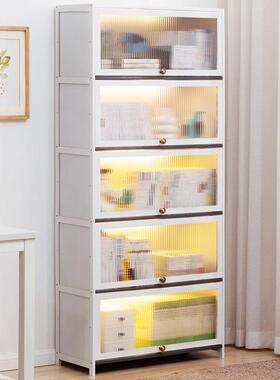 简易2228CHFM书靠架落书柜儿童阅读区绘本架墙置架客厅家用物收纳