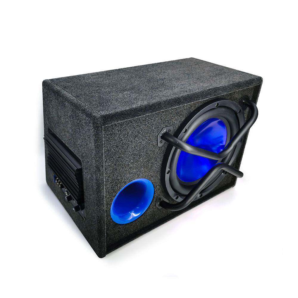 车载率低炮JVW汽音响12v10寸大功有源带功放车超重低音后备箱1音4