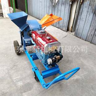 木树竹子根切片机移动盘树KHL式木材削片机木粉碎头机