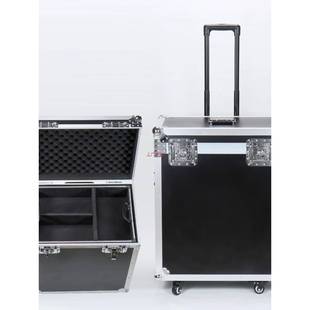 内铝号合644金拉杆工具箱大二层多格分格带盒油维漆修家用收纳箱