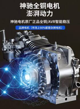 柴油发电机5//8/10/12kw单相6组2280v三相30v双电压小型FTV发电机