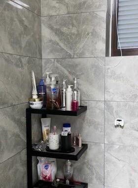 艺简约现代防23757水潮置地收纳架高端卫生间洗漱防地台落厕所收