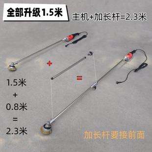 电动除锈铁机钢丝轮打磨光机钢结构彩钢瓦翻机工字钢抛MXQ水泥新