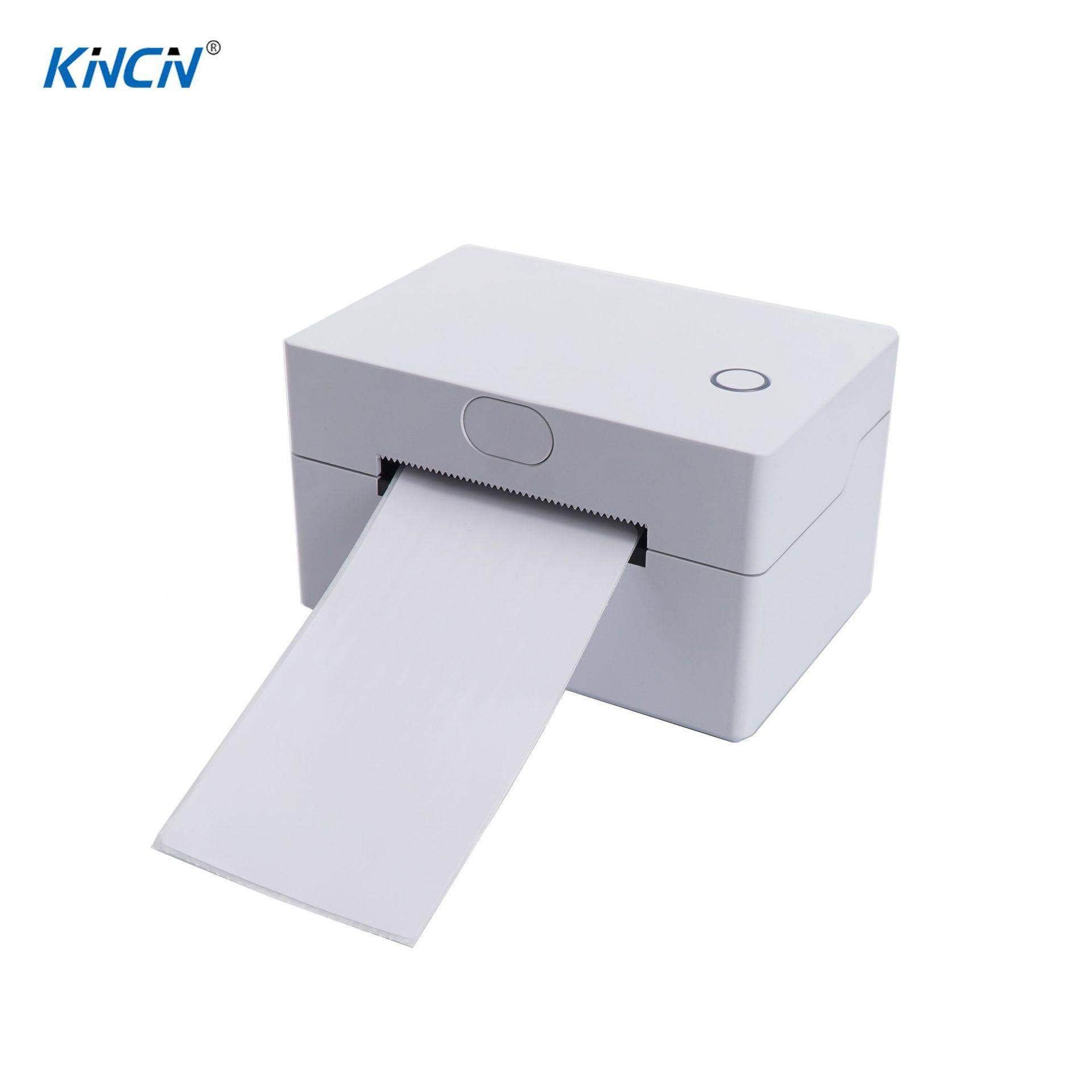 电子快递面单打印USB机自8打0干mm动吸纸不胶面单热敏印机高速打