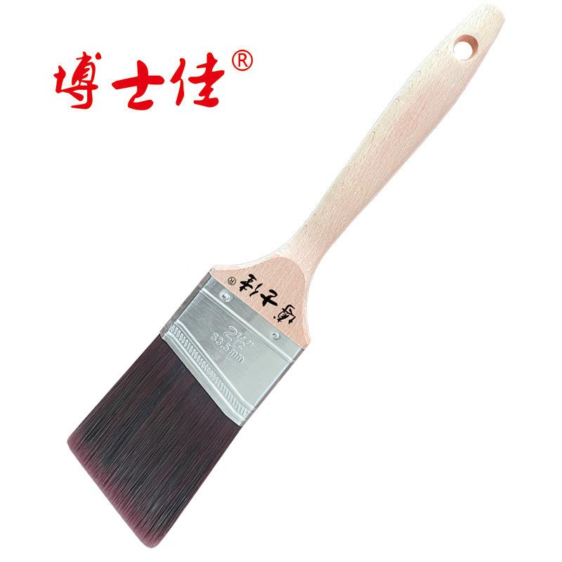 艺术漆斜角刷分色刷子描油漆刷具大全工乳漆修279边边刷胶基膜