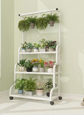 铁艺吊兰花架子HTE欧多层室内阳多台置物肉绿萝悬挂盆栽客厅架落