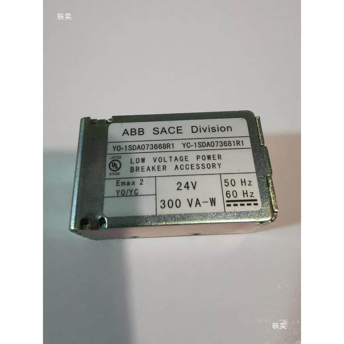 ABB欠压脱扣器YU-SDAAJL073700R1合闸线圈YOYC7-1分SD1A073687R14
