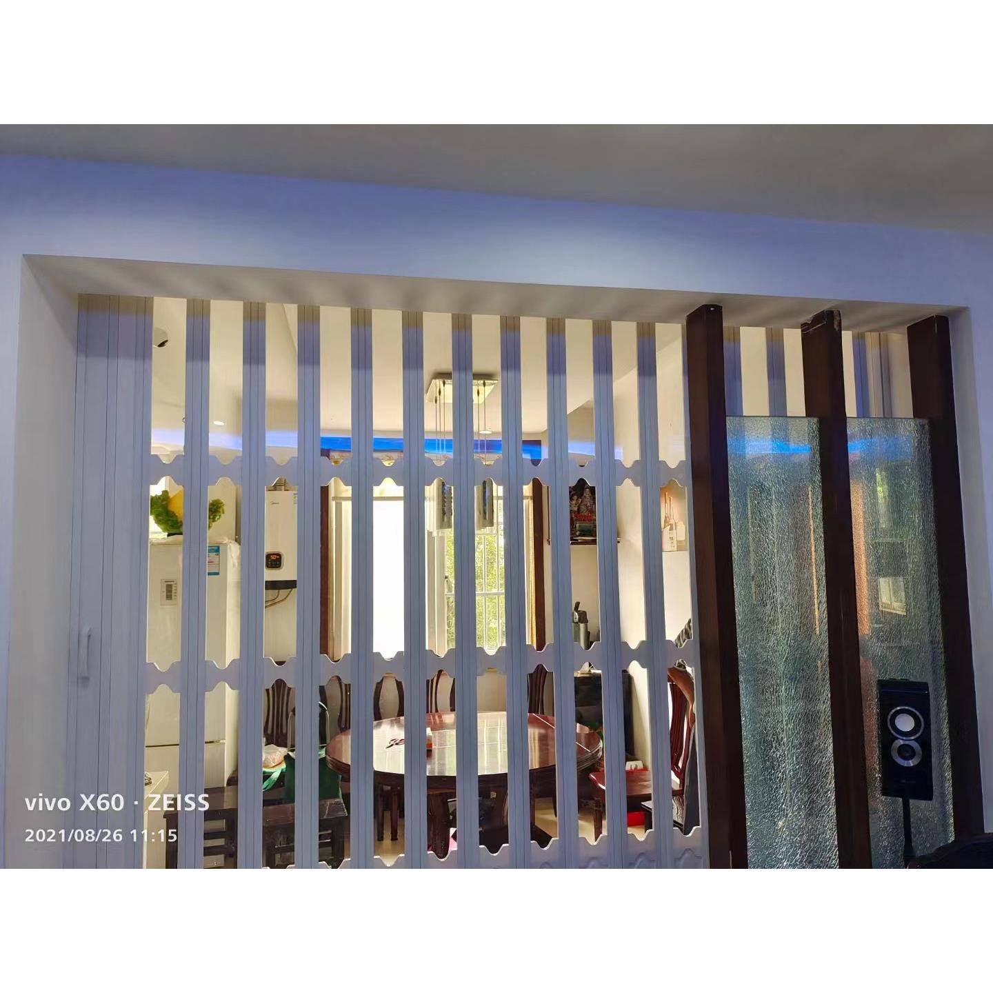 PVC折生门拉门卫间隔断阳台768叠隔推断移门