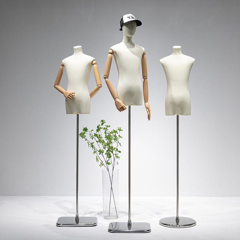 青少年模特全身人台橱窗服装道具人偶男女上身儿童装店展示架大童
