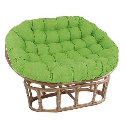 雷达椅双人垫2354加加厚瓜圆形垫子靠垫吊大椅垫子木椅坐垫