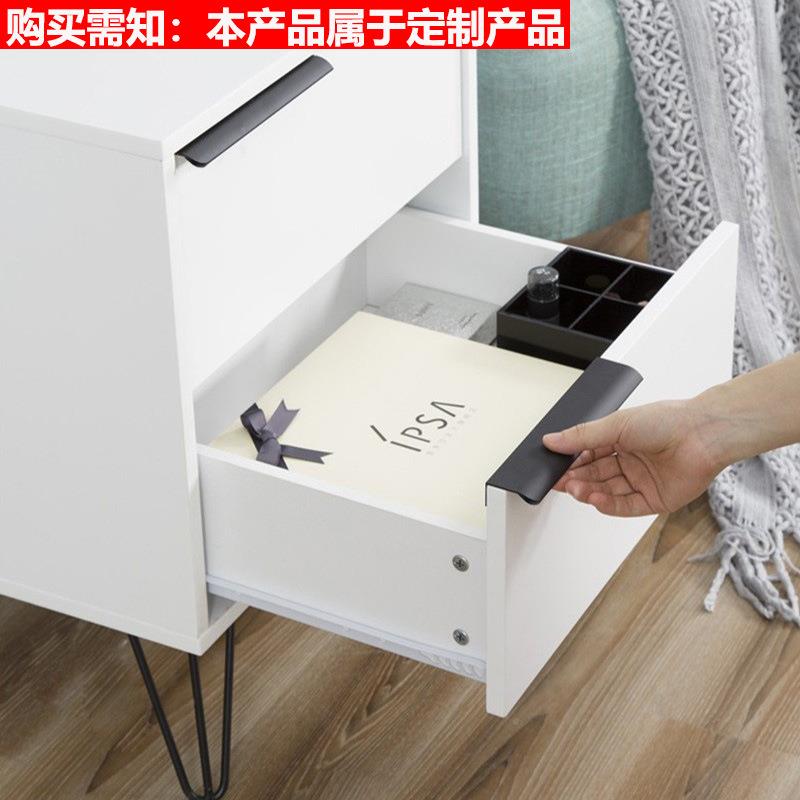 柜拉手屉隐形把橱手柜衣柜JYD门长度小拉手橱抽柜门五金配件