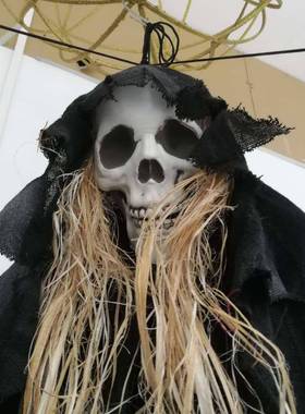 万节款笼鬼大型吊鬼新酒吧鬼屋圣密室装饰用1114道具品