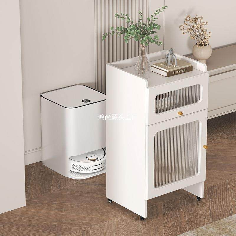 置物柜架科HSMCSSQE沃扫地机器人伴侣头基斯站架沙石发边柜追觅上