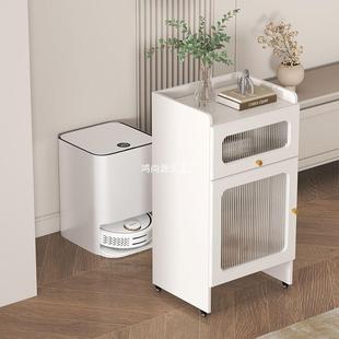 置物柜架科HSMCSSQE沃扫地机器人伴侣头基斯站架沙石发边柜追觅上