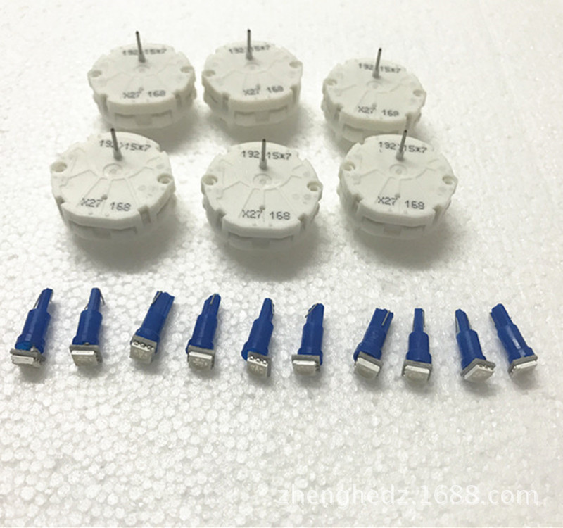 6 X27 168通用计量仪表集群修理工具箱步进电机10P T5灯座维修