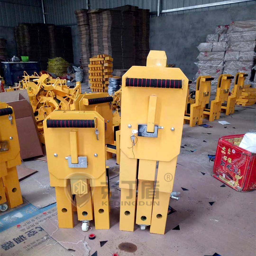 克丁胎盾大三叉型车轮三叉汽车轮锁车锁器泥头大重货车防盗锁