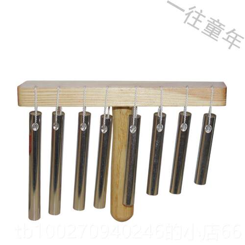 高档包邮奥尔夫心打击乐八音音乐风奏铃 8音金属风铃乐队伴器用实