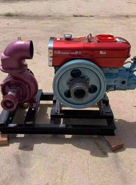 河塘寸养殖抽泵轻工业排水水4寸6寸泵8GCY柴油离心泵