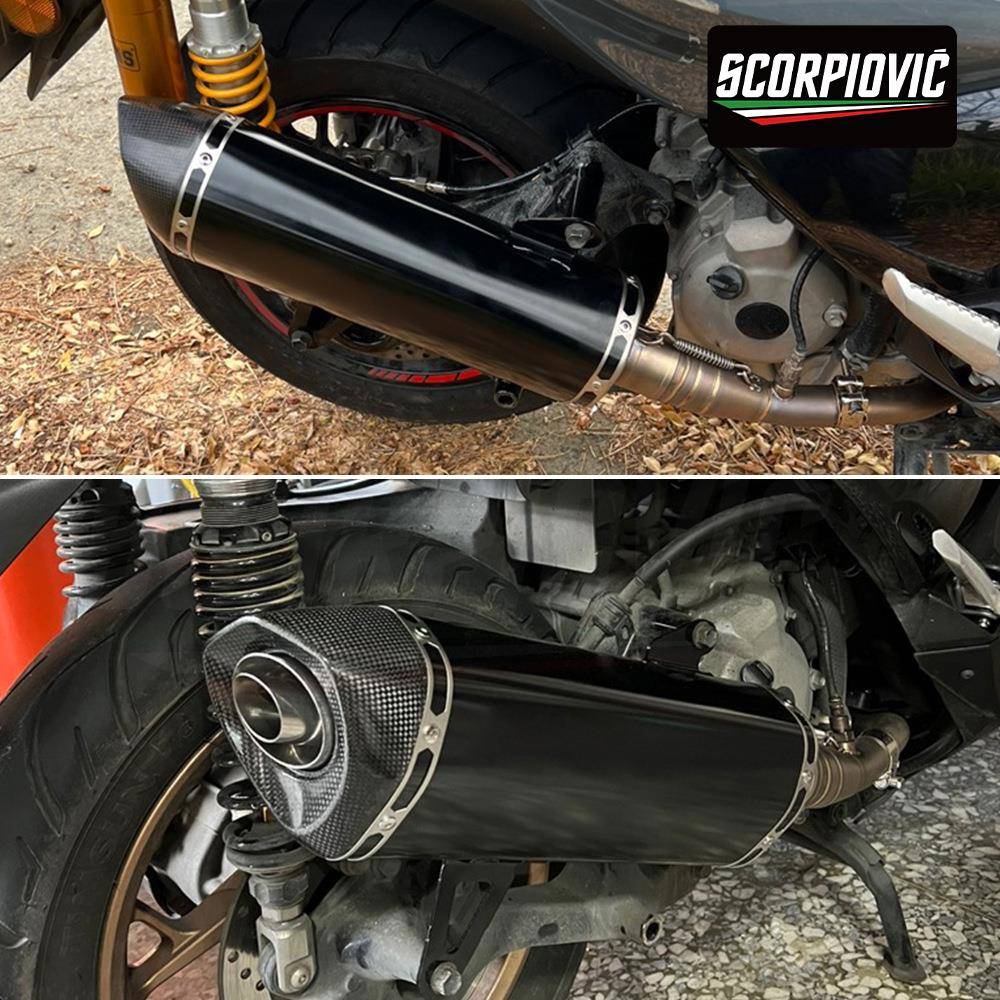 2X94846MAX30尾段排气管大六角消声0器专车专用无损安装耐高温17-