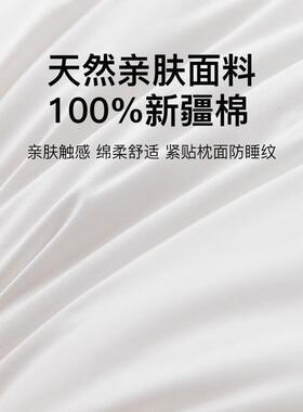 XL枕芯德羽MJN丝填充超柔绒国高5回弹护颈成人