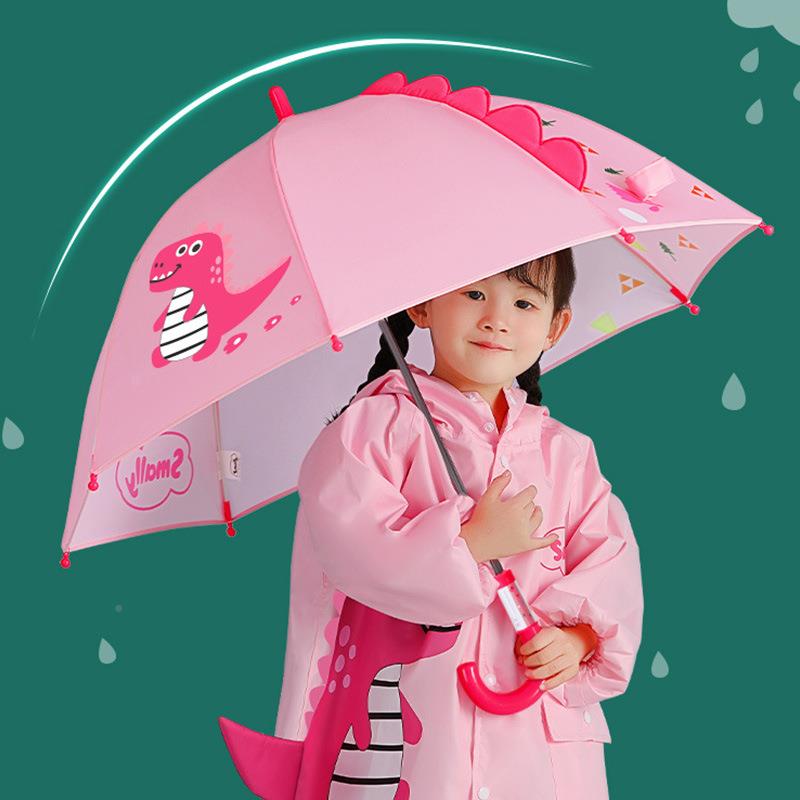 61K3儿童雨伞长宝柄晴雨携两小巧便815男孩女孩小学生用幼儿园宝
