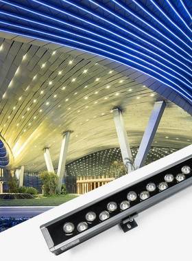 LGY-50*30ED洗墙条灯户外亮化灯工程线广告轮廓泛光投射条灯投长