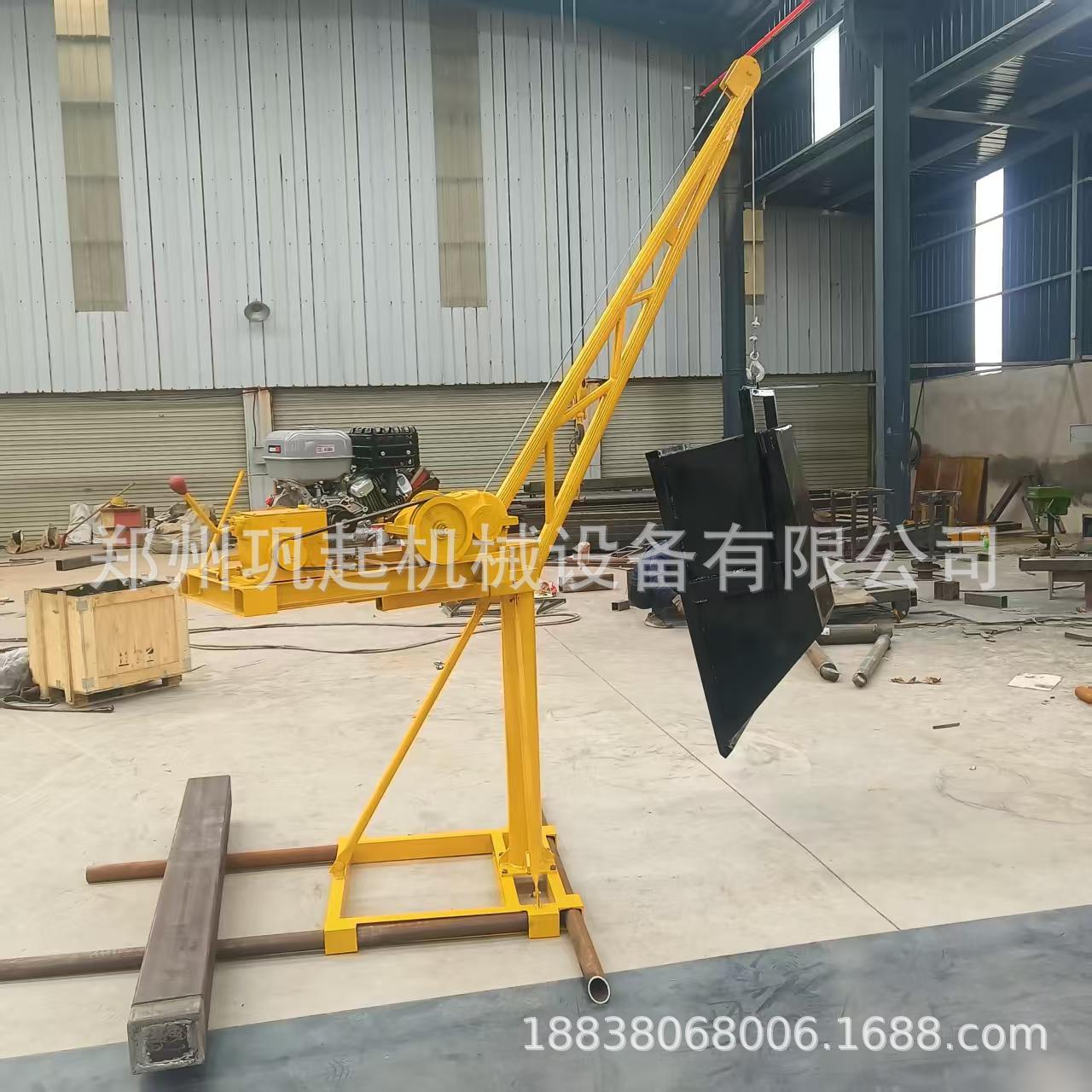 1吨柴油汽油小型吊机出口用