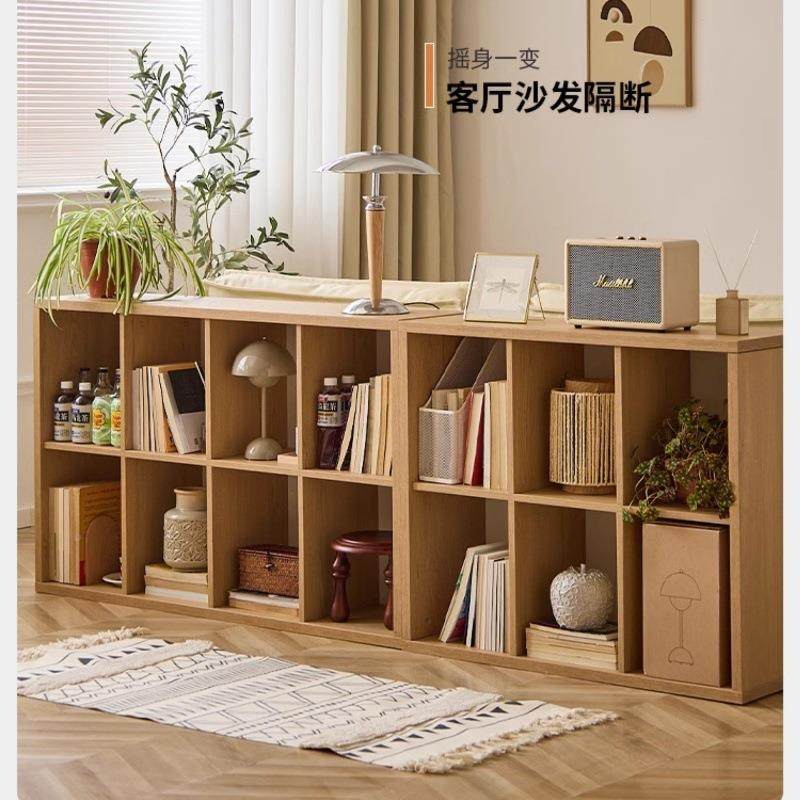 三又木书架易落地置物架简柜RIJ书柜白橡木色家用客厅储子物组合,鲜花速递/花卉仿真/绿植园艺,其它园艺用品,淘宝优惠券,粉丝福利购,淘宝优惠卷