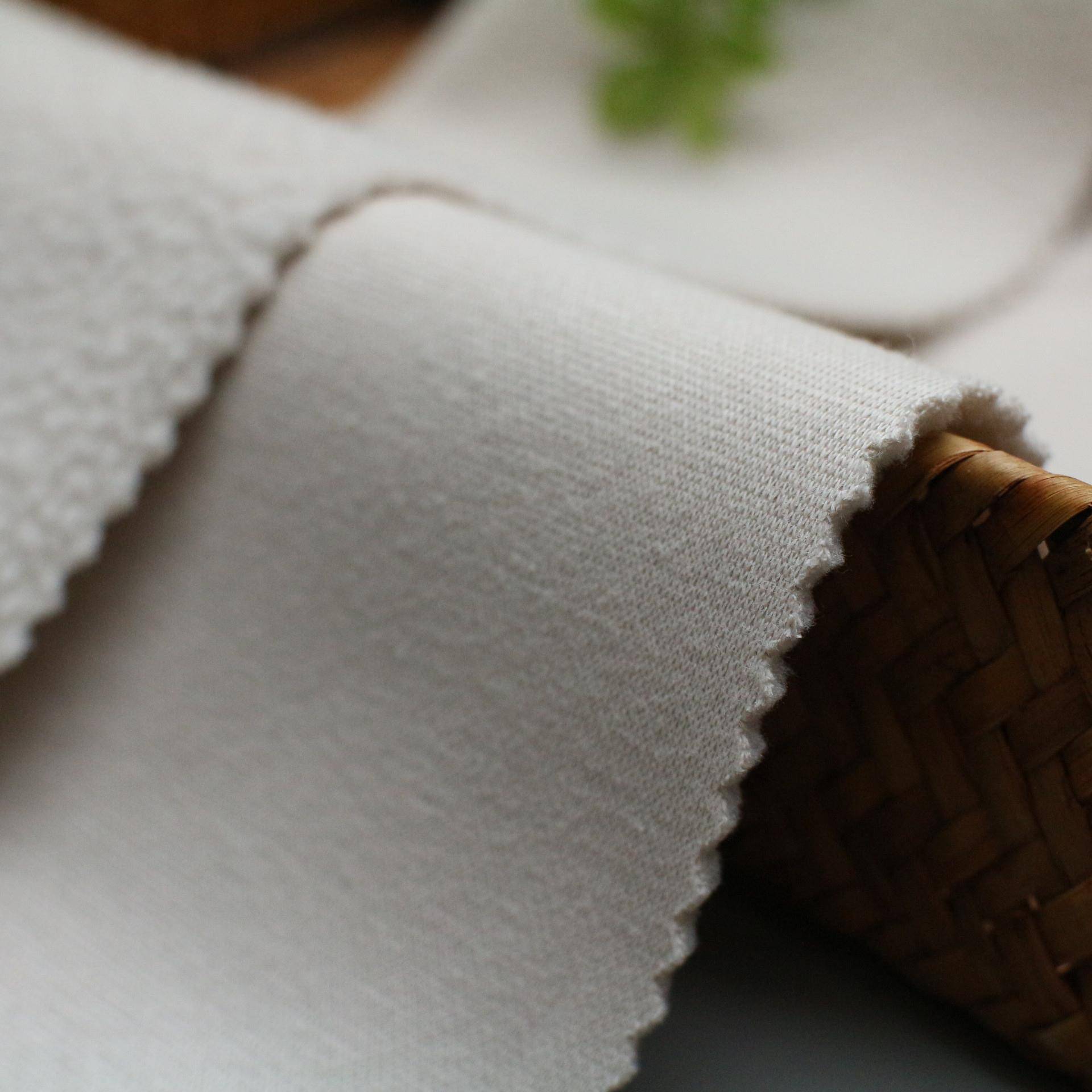 免合复体绒32g涤棉针织绒布面料奥利一0绒感一ZGC体绒