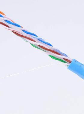 cat6DMHe信六类千兆全铜UTP非屏蔽电整箱程双0绞网络工线30米