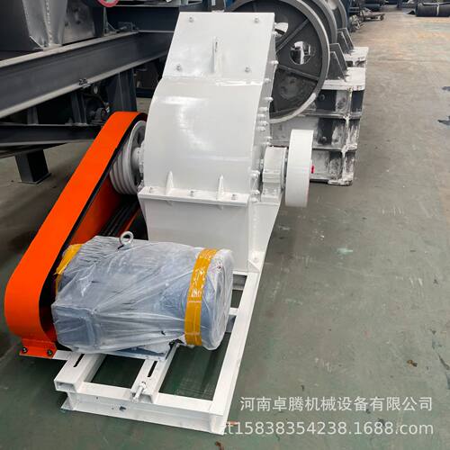 小型石英石破碎机移动锤式破碎建筑垃圾混凝土粉碎玻璃瓶破碎机机