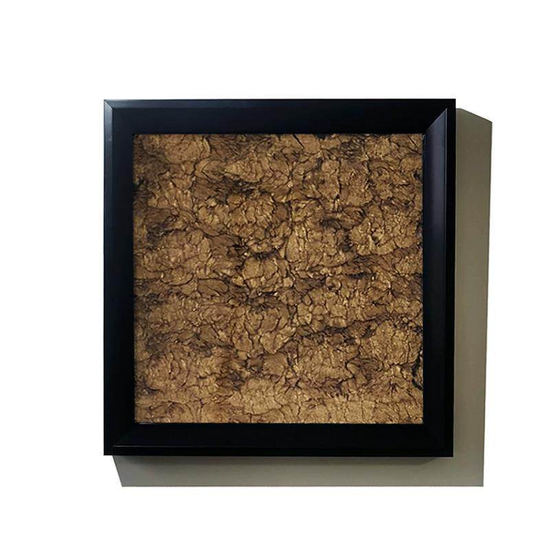 24简节气中风装画轻奢立体绒布QOD烫金古手工挂画现代约饰潮